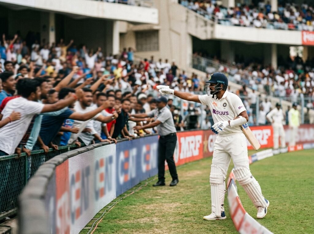 Babar Azam reacts to fans during President's Trophy match confrontation